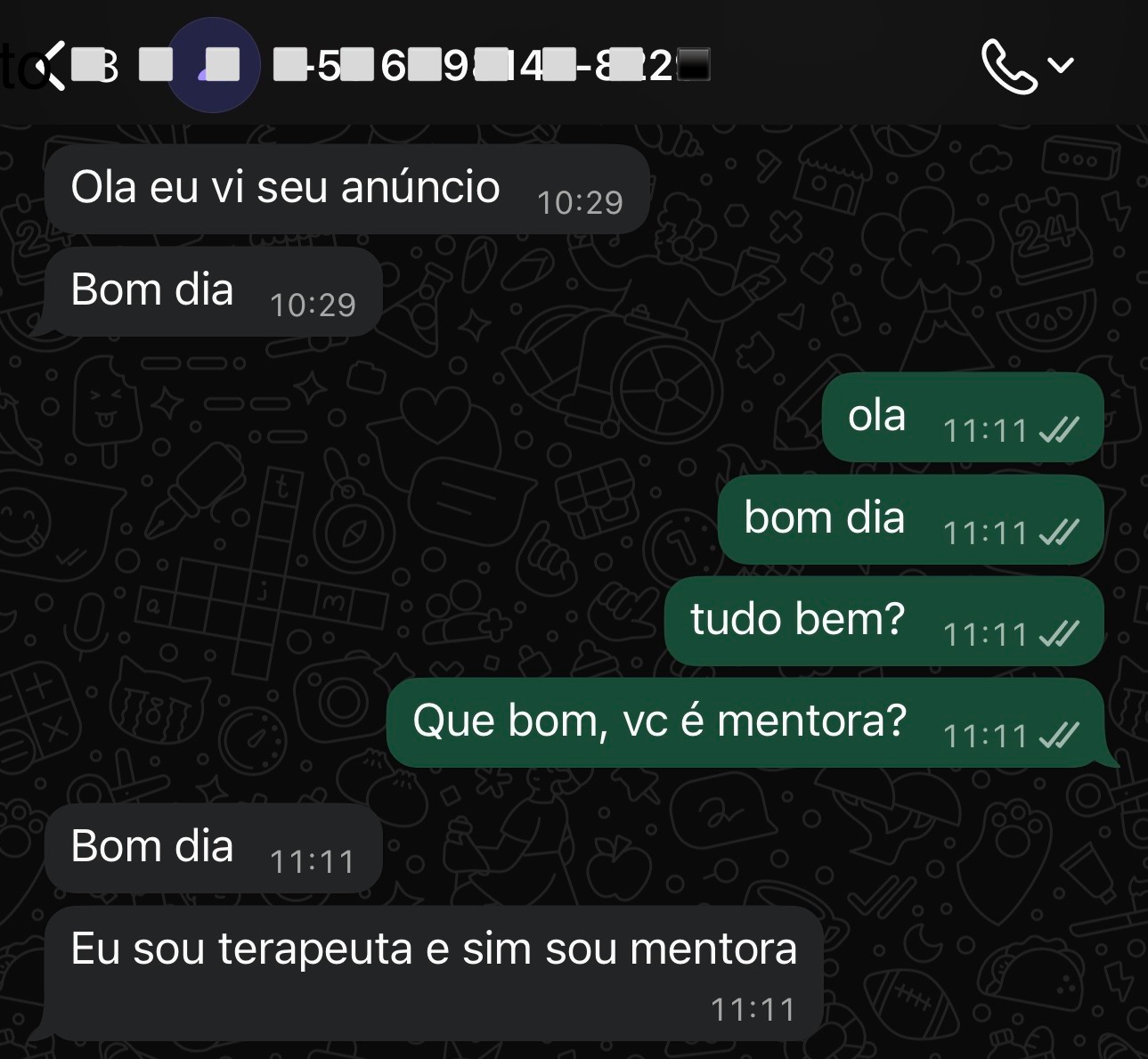 Print de conversa 1